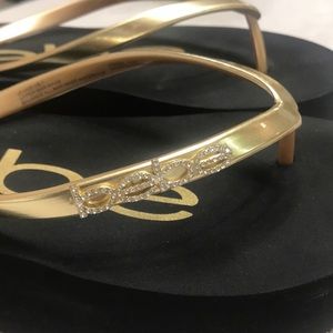 BeBe Flip Flop Wedges